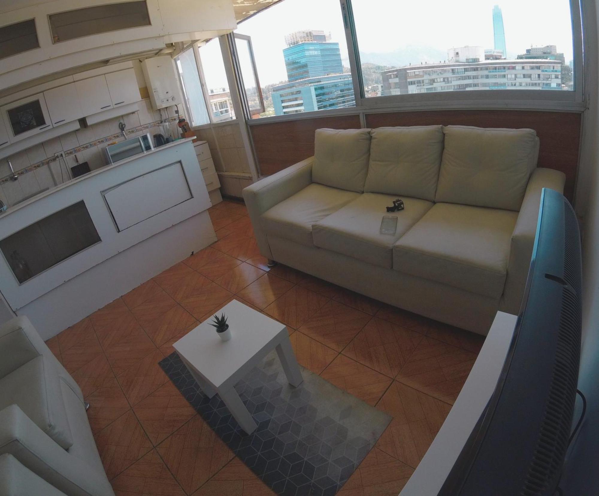 Privada Con Cama Matrimonial En Departamento Compartido - Providencia Habitación en casa particular *